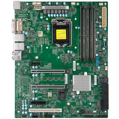 Supermicro placă de bază server X11SCA-Bulk Single Socket H4 (LGA 1151), 1x LAN cu Intel Ethernet Controller I210-ATSingle LAN cu controler LAN Intel - 1