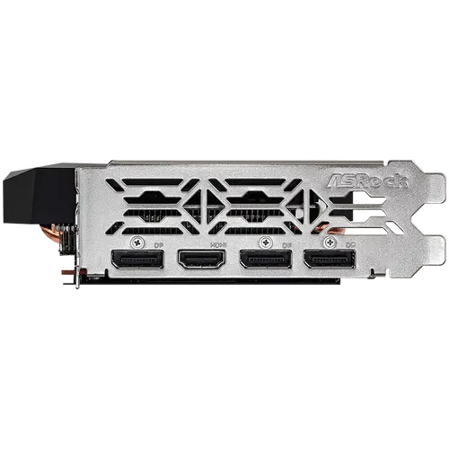 ASROCK Video Card AMD Radeon RX6600 Challenger D 8GB, GDDR6 128 bit, 1xHDMI, 3xDP 1.4, power 1x8 pin, recommended PSU 500W. - image 2