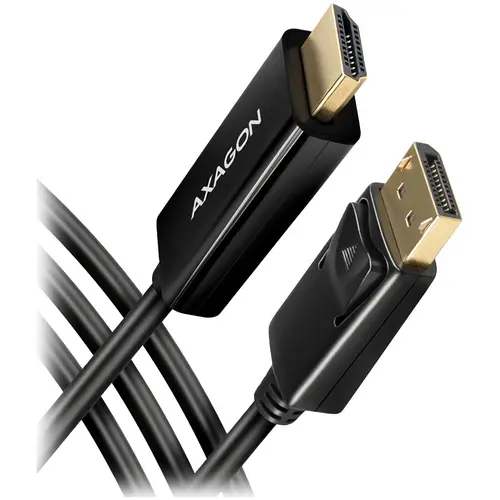 AXAGON RVD-HI14C2 Καλώδιο DisplayPort > HDMI 1.4 1.8m 4K/30Hz - 1