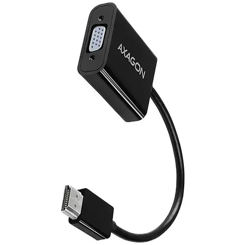 AXAGON RVH-VGAN, Reducție / Adaptor HDMI -> VGA, FullHD, ieșire audio