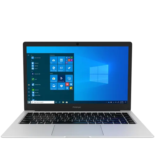 Prestigio SmartBook 141 C6, 14.1"(1366*768) TN, Windows 10 Pro, up to 2.2GHz DC AMD A4-9120e, 4/128GB, BT 4.2, WiFi, USB 3.0, USB 2.0, USB-C, HDD 2.5" slot, MicroSD card slot, mini HDMI, 0.3MP cam, EN kbd, 7.4V@5000mAh bat, Metal grey