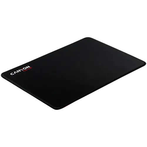 CANYON MP-4, Mouse pad,350X250X3MM,Multipandex,fully black with our logo (non gaming),blister cardboard - image 1