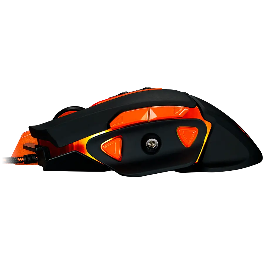 CANYON Οπτικό gaming ποντίκι, ρυθμιζόμενο DPI 800/1000/1200/1600/2400/3200/4800/6400, οπίσθιος φωτισμός LED, υποδοχή για κινητό βάρος και - image 2