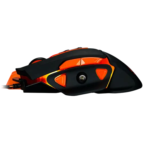CANYON Mouse optic pentru gaming, setare DPI reglabilă 800/1000/1200/1600/2400/3200/4800/6400, iluminare LED, slot pentru greutate mobilă și capac - 3