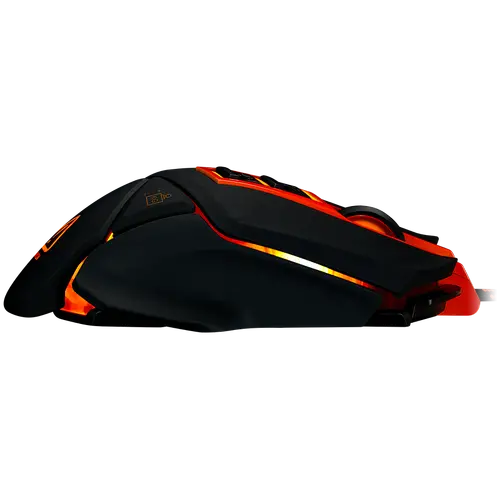 CANYON Optical gaming mouse, adjustable DPI setting 800/1000/1200/1600/2400/3200/4800/6400, LED backlight, moveable weight slot and retractable top cover for comfortable usage - image 3