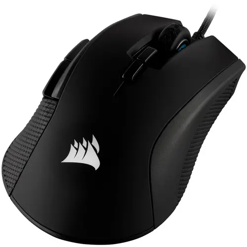 CORSAIR IRONCLAW RGB, FPS/MOBA, Black, Backlit RGB LED, 18000 DPI, Optical - image 1