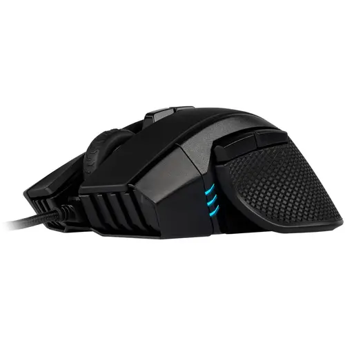 CORSAIR IRONCLAW RGB, FPS/MOBA, Black, Backlit RGB LED, 18000 DPI, Optical - image 2