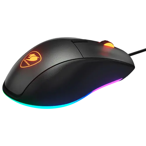 COUGAR Minos EX, Gaming Mouse, PAW3309 Optical gaming sensor, RGB Lightning, 6400 DPI, 1000Hz Poling rate, 20M gaming switches, 1.8m Cable length, 89g. - image 2