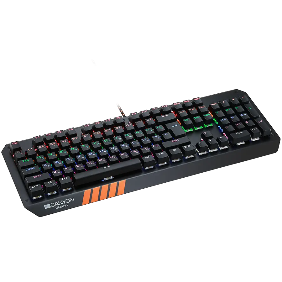 CANYON keyboard Hazard GK-6 RGB US Wired Black - image 1