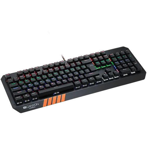 CANYON keyboard Hazard GK-6 RGB US Wired Black - image 1