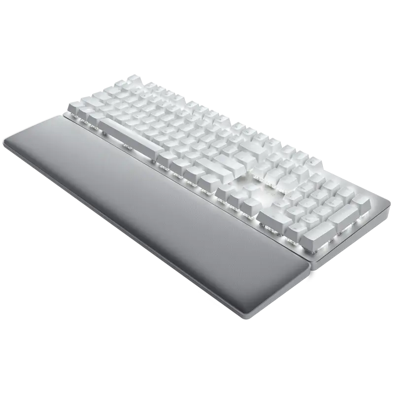 Razer Pro Type Ultra - US Layout, Wireless Mechanical Keyboard for Productivity, Razer Yellow Mechanical Switch, Bluetooth and Razer HyperSpeed (2.4GHz), Backlit keys (white LED), USB-C, Plush leatherette wrist rest, Soft-touch coating - image 2