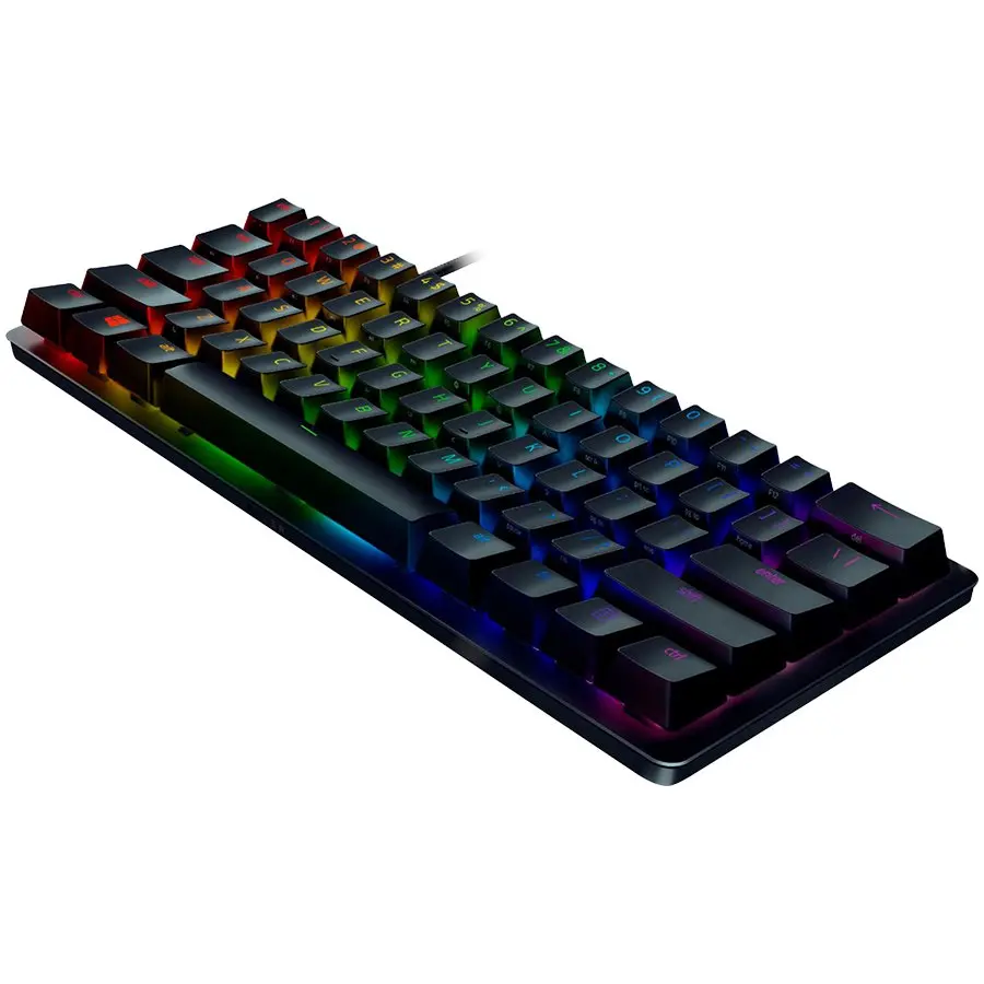 Razer Huntsman Mini (Red Switch), διάταξη US, μαύρο, οπτικός διακόπτης Razer, προσαρμόσιμος οπίσθιος φωτισμός Razer Chroma με 16.8 εκατομμύρια - image 2