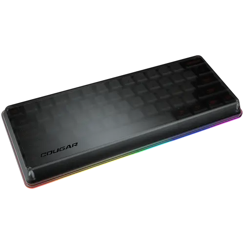 Cougar PURI MINI, Gaming Keyboard, PBT Doubleshot Ball Shape Keycaps, Mechanical switches, N-Key Rollover, 6 Backlight Effects, Magnetic Protective Cover, Dimensions: 295 x 121 x 38.4 mm - image 3