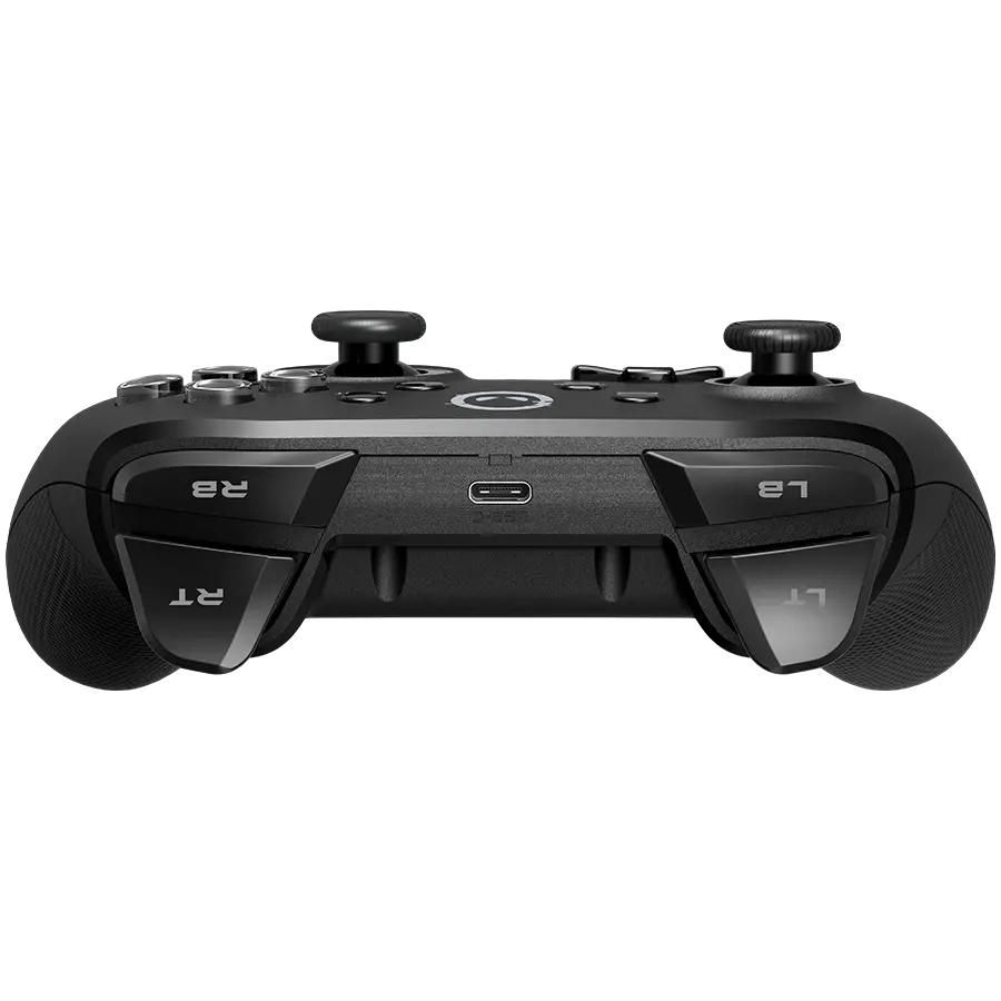 LORGAR TRIX-510, Gaming controller, Black, BT5.0 Controller with built-in 600mah battery, 1M Type-C charging cable ,6 axis motion sensor support nintendo switch ,android,PC, IOS13, PS3, normal size dongle,black - image 3