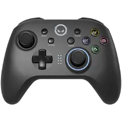 LORGAR TRIX-510, Gaming controller, Black, BT5.0 Controller with built-in 600mah battery, 1M Type-C charging cable ,6 axis motion sensor support nintendo switch ,android,PC, IOS13, PS3, normal size dongle,black