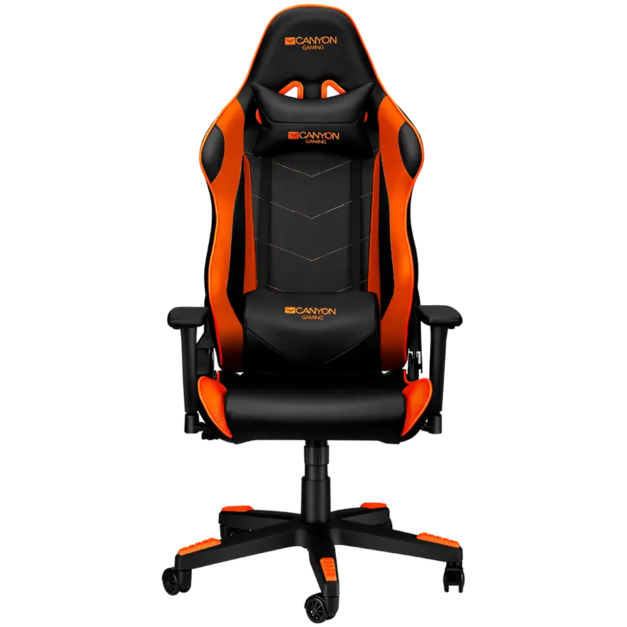CANYON scaun gaming Deimos GC-4 negru portocaliu
