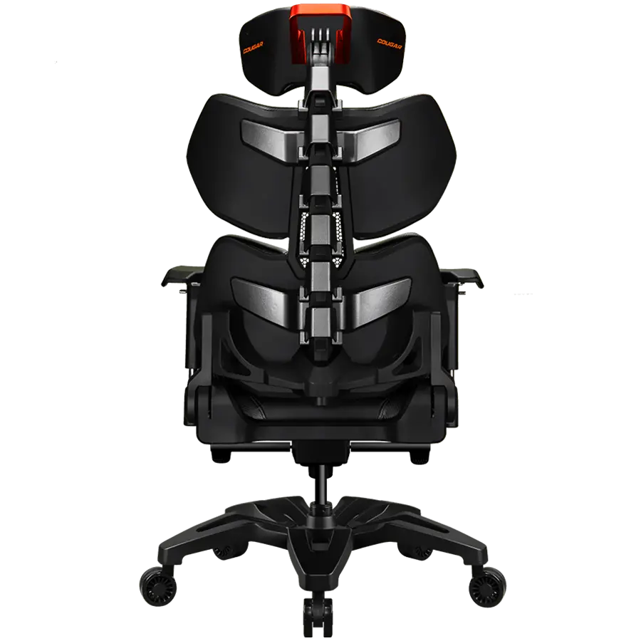 COUGAR TERMINATOR, Gaming Chair, Lumbar Support design, Ventilated Backrest design, Flexible PAFRP backrest, Hyper-Dura leatherette, Fully costumizable and adjustable design - image 4