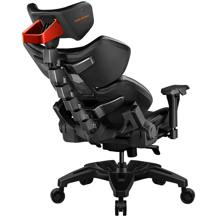 COUGAR TERMINATOR, Gaming Chair, Lumbar Support design, Ventilated Backrest design, Flexible PAFRP backrest, Hyper-Dura leatherette, Fully costumizable and adjustable design - image 5