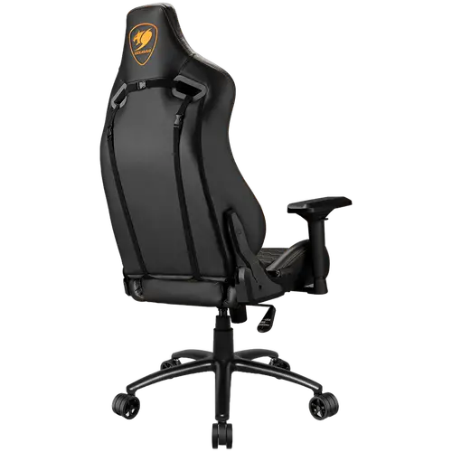 COUGAR OUTRIDER S Black, Gaming Chair, Body-embracing High Back Design, Premium PVC Leather, Head and Lumbar Pillow, 180º Reclining, Full Steel Frame, 4D Adjustable Armrest, Class 4 Gas Lift Cylinder - image 3