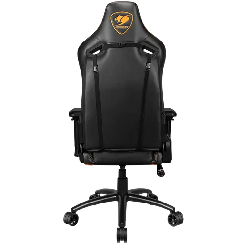 COUGAR OUTRIDER S Black, Gaming Chair, Body-embracing High Back Design, Premium PVC Leather, Head and Lumbar Pillow, 180º Reclining, Full Steel Frame, 4D Adjustable Armrest, Class 4 Gas Lift Cylinder - image 4