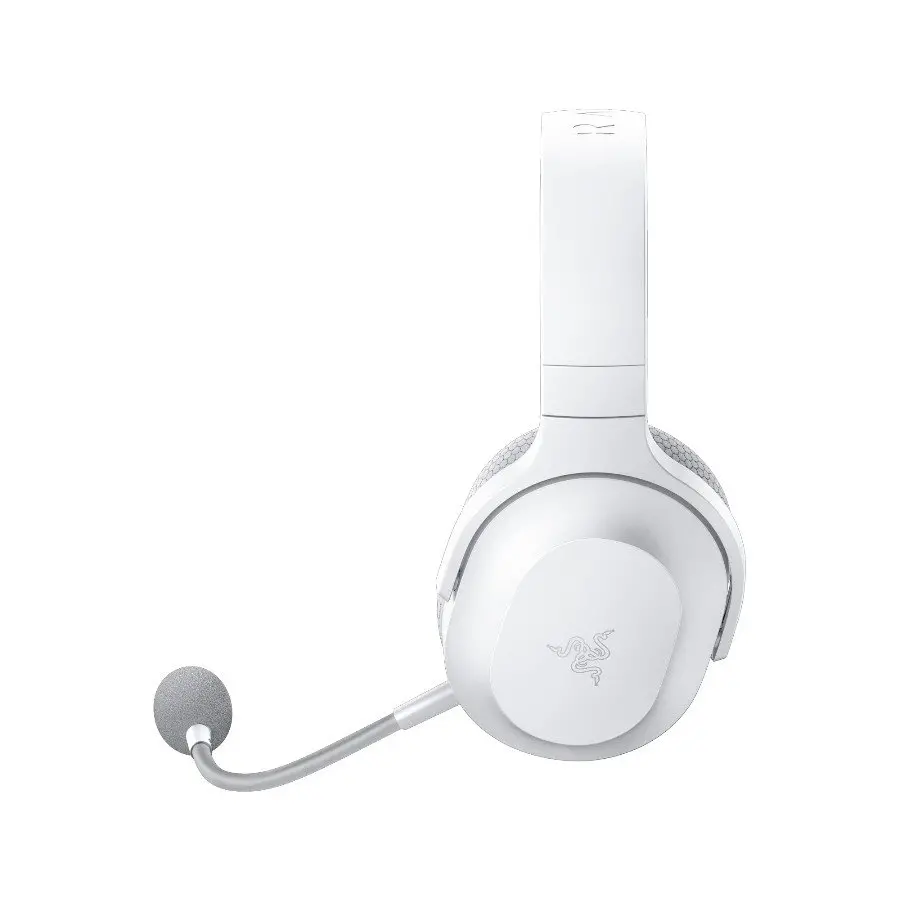Razer Barracuda X Mercury White ασύρματα ακουστικά gaming και κινητών πολλαπλών πλατφορμών, οδηγοί Razer TriForce 40mm, αποσπώμενο μικρόφωνο - image 1