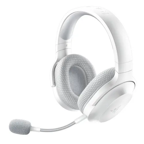 Razer Barracuda X Mercury White Wireless Multi-platform Gaming and Mobile Headset, Razer TriForce 40mm Drivers, Detachable HyperClear Cardioid Mic, Ultra-soft FlowKnit mem foam, 7.1 audio, 50hrs, Dual Wireless, Type-C, Compt PC, PlSt, MD, Ad, iOs - image 2