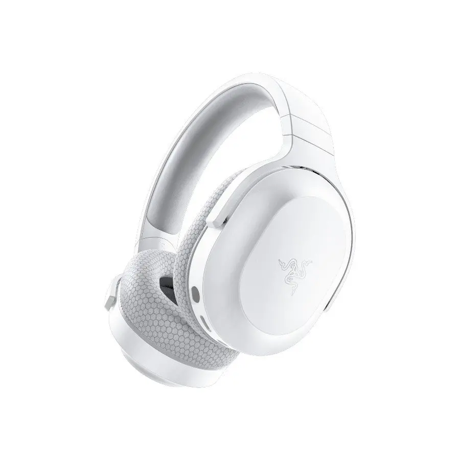 Razer Barracuda X Mercury White Wireless Multi-platform Gaming and Mobile Headset, Razer TriForce 40mm Drivers, Detachable HyperClear Cardioid Mic, Ultra-soft FlowKnit mem foam, 7.1 audio, 50hrs, Dual Wireless, Type-C, Compt PC, PlSt, MD, Ad, iOs - image 3