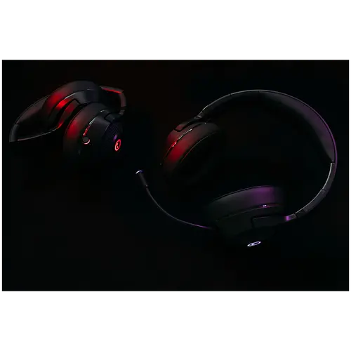LORGAR Noah 701, gaming headset with microphone, 2.4GHz USB dongle + BT 5.1 Realtek 8763, battery 1000mAh, type-C charging cable 0.8m, audio cable 1.5m, size:195*185*80mm, 0.28kg. Black - image 6