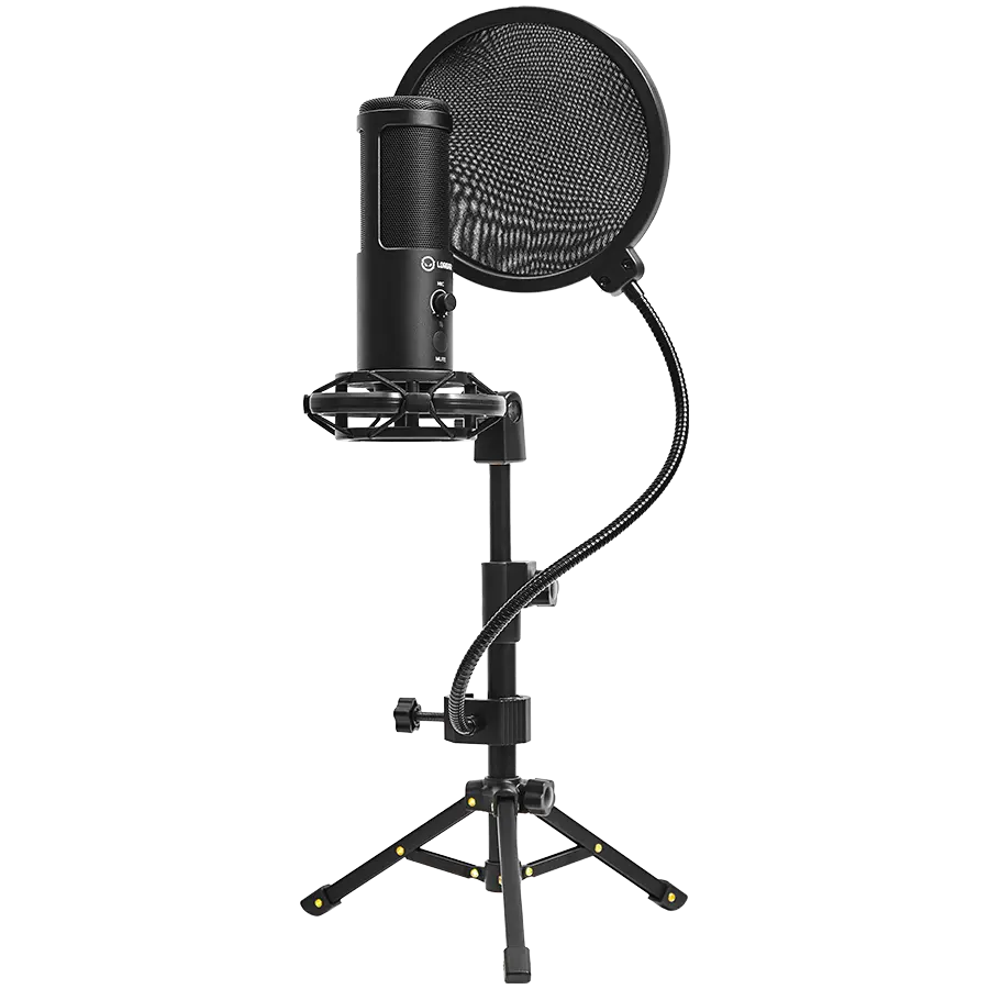 LORGAR Gaming Microphone Voicer 721 USB Condenser Black - image 6