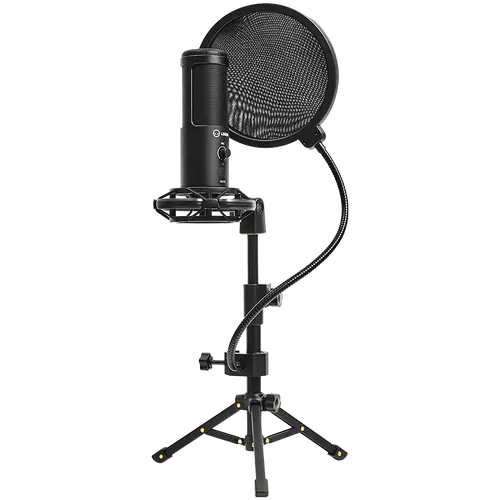 LORGAR Gaming Microphone Voicer 721 USB Condenser Black - 7