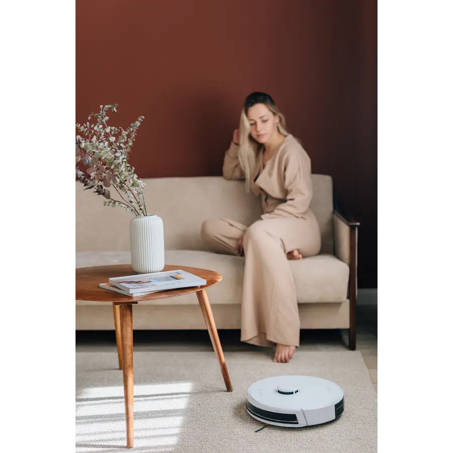 AENO Robot Vacuum Cleaner RC2S: wet & dry cleaning, smart control AENO App, powerful Japanese Nidec motor, turbo mode - image 3