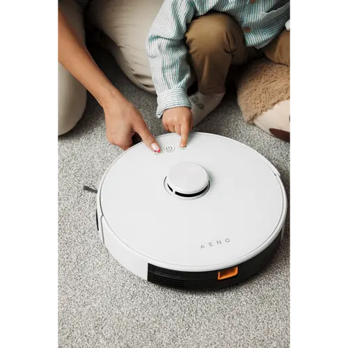 AENO Robot Vacuum Cleaner RC2S: wet & dry cleaning, smart control AENO App, powerful Japanese Nidec motor, turbo mode - image 4