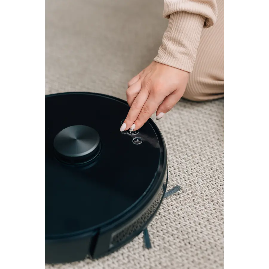 AENO Robot Vacuum Cleaner RC3S: wet & dry cleaning, smart control AENO App, powerful Japanese Nidec motor, turbo mode - image 4