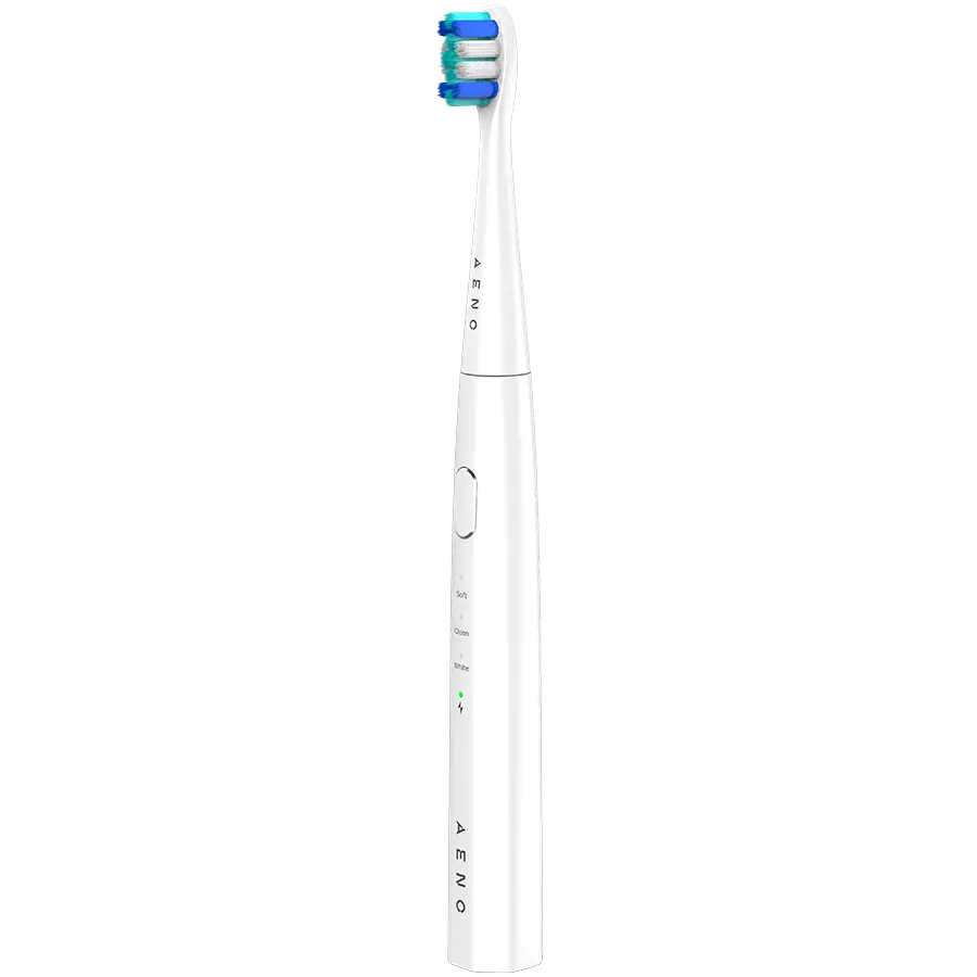 AENO Sonic Electric toothbrush, DB8: White, 3modes, 3 brush heads + 1 cleaning tool, 1 mirror,  30000rpm, 100 days without charging, IPX7