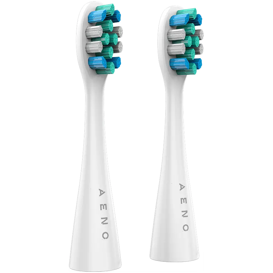 AENO Sonic Electric toothbrush, DB8: White, 3modes, 3 brush heads + 1 cleaning tool, 1 mirror,  30000rpm, 100 days without charging, IPX7 - image 2