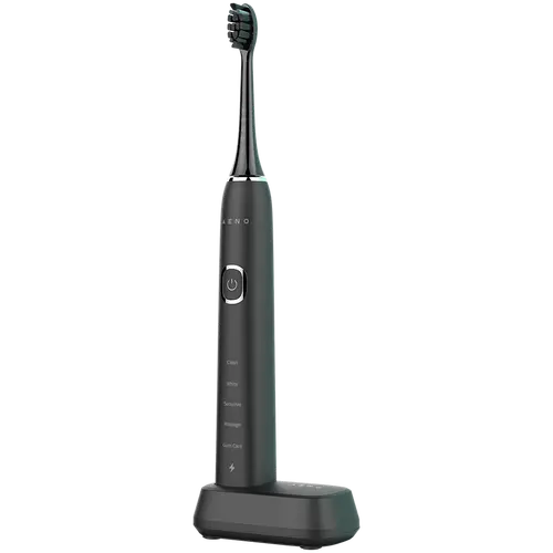AENO Sonic Periuță de dinți electrică DB6: Neagră, 5 moduri, încărcare wireless, 46000rpm, 40 de zile fără încărcare, IPX7 - 1