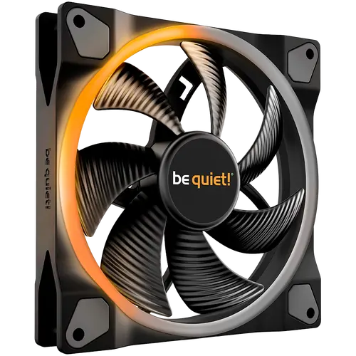 be quiet! LIGHT WINGS 140mm PWM, 4-pin, Fan speed: 1500RPM, ARGB, 23.3 db(A), 3 years warranty