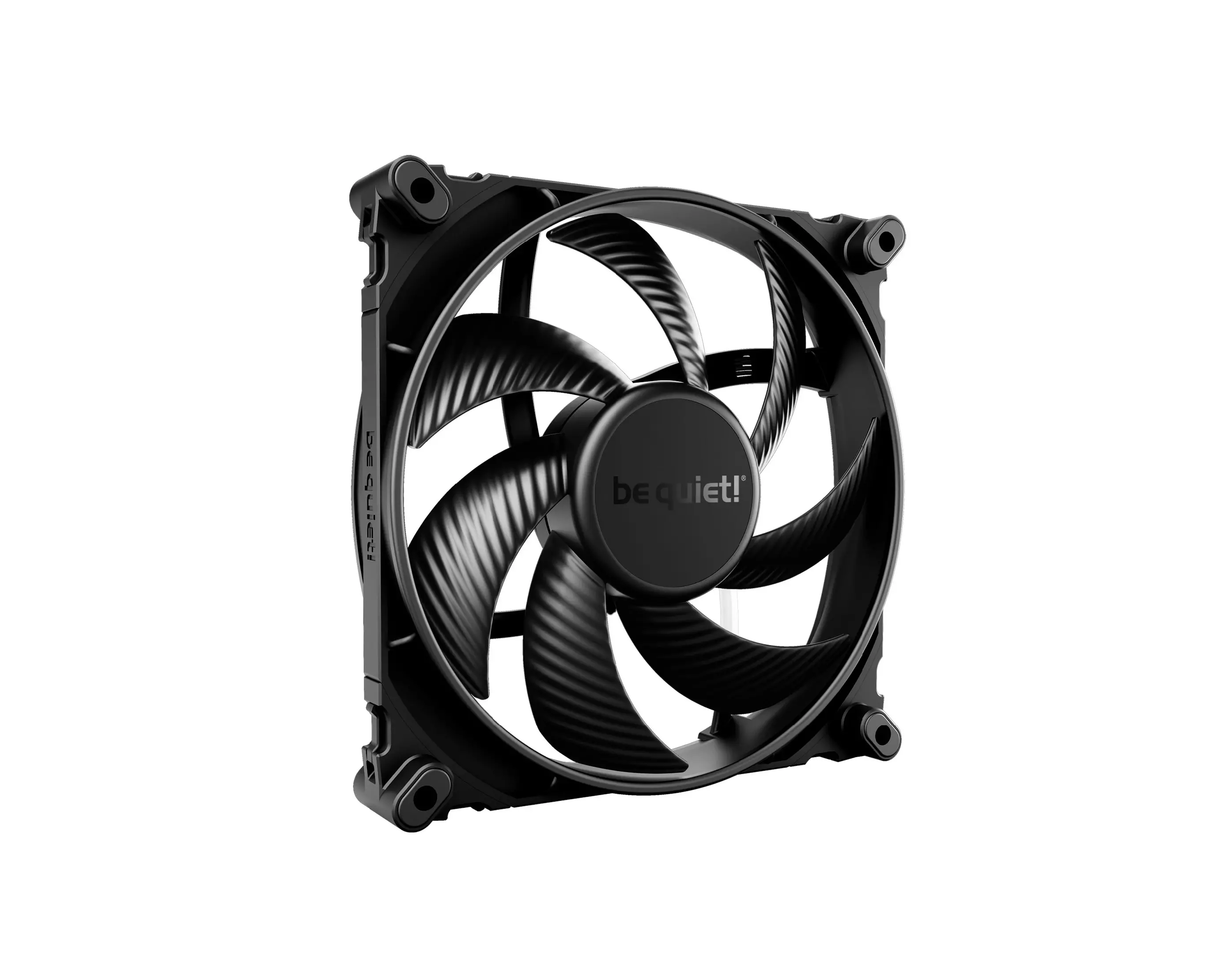 be quiet! SILENT WINGS 4 140mm PMW, 4-pin, Fan speed: 1100RPM, Rubber & hard plastic mountings, 13.6 db(A), 5 years warranty