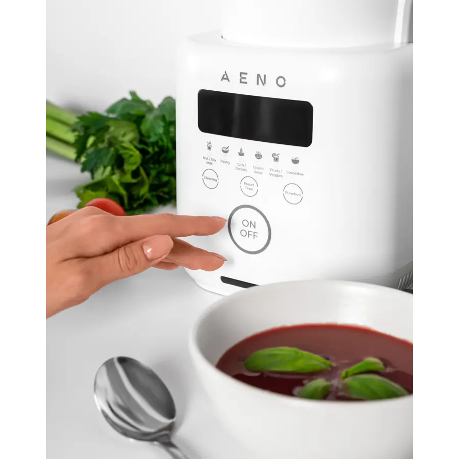 AENO Table Blender-Soupmaker TB2: 800W, 35000 rpm, boiling mode, high borosilicate glass cup, 1.75L, 6 automatic programs, preset time, LED-display - image 5