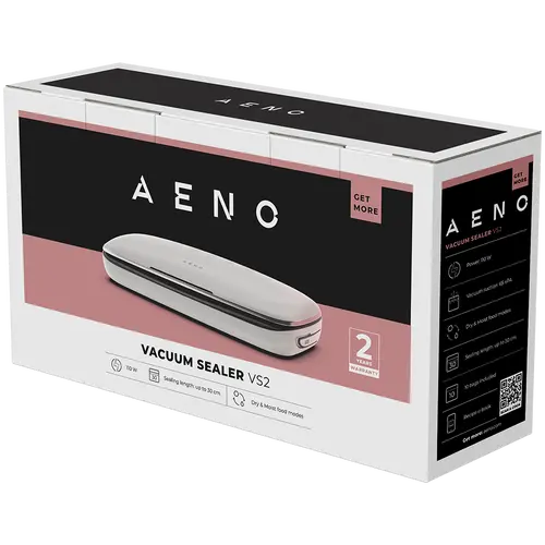 AENO VS2 Vacuum Sealer, 120W, 75kPa, 3 Modes, White - image 2