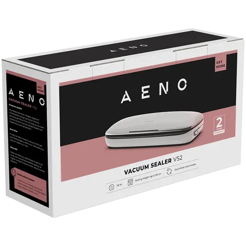 AENO VS2 Vacuum Sealer, 120W, 75kPa, 3 Modes, White - image 3