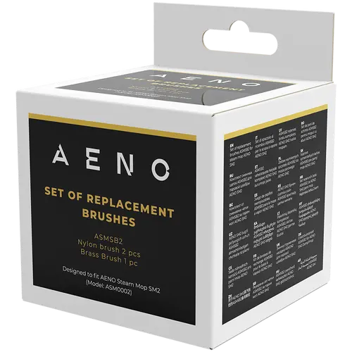 AENO Πλαστική βούρτσα-ξύστρα + Μεταλλική βούρτσα-ξύστρα για σκούπα ατμού SM2 - 3