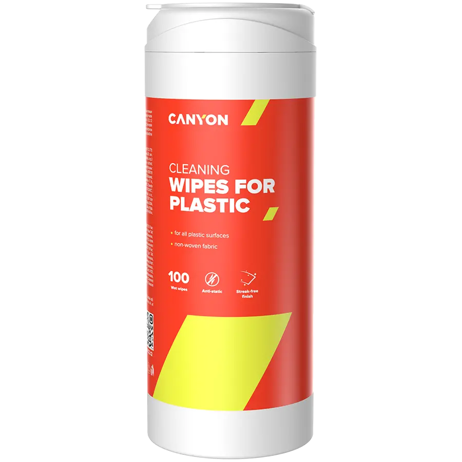 CANYON cleaning CCL12 Wipes for Plastic 100 pcs
