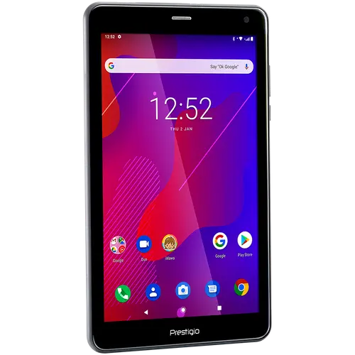 Prestigio Q PRO,PMT4238_4G_D_GY,Single Micro-SIM, have call fuction, 8.0"WXGA(800*1280)IPS display, up to 1.4GHz quad core processor, android 9.0, 2GB RAM+16GB ROM, 0.3MP front camera+2MP rear camera, 5000mAh battery - image 4