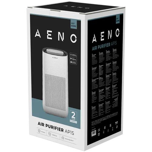 AENO Air Purifier AP1S, WiFi, UV lamp, CADR 450 m³/h, 60m2, carbon filter +Hepa H13 - image 4
