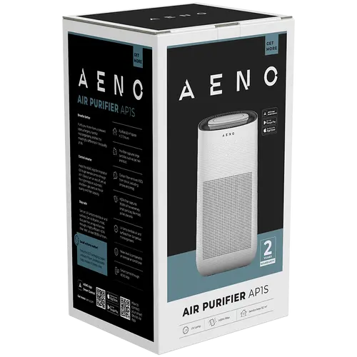 AENO Air Purifier AP1S, WiFi, UV lamp, CADR 450 m³/h, 60m2, carbon filter +Hepa H13 - image 5