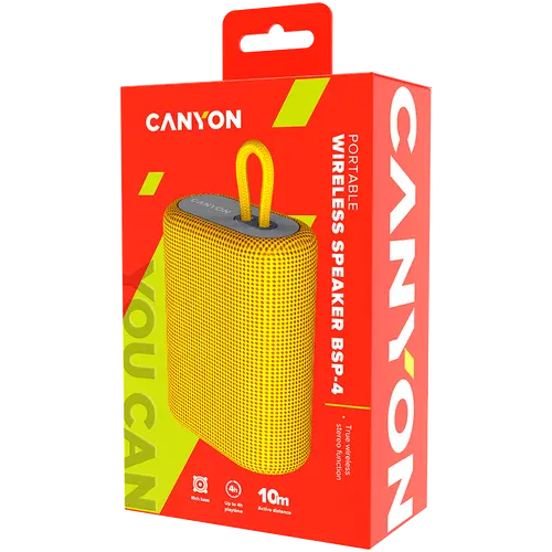 CANYON speaker BSP-4 5W Yellow - image 3