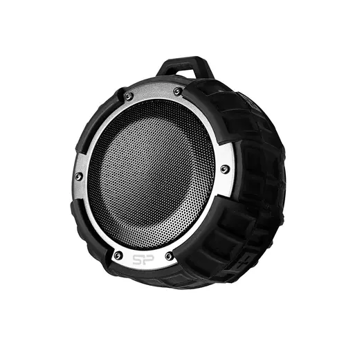 Silicon Power Blast Speaker BS71 Speaker Audio Wireless Speaker, Bluetooth 4.2 Wilreless speaker, 6hrs work, Bluetooth 4.2, IPX8, Includes: bike mount, suction cup mount and one a hook, Black - image 1
