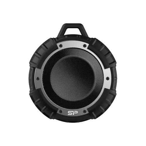 Silicon Power Blast Speaker BS71 Speaker Audio Wireless Speaker, Bluetooth 4.2 Wilreless speaker, 6hrs work, Bluetooth 4.2, IPX8, Includes: bike mount, suction cup mount and one a hook, Black