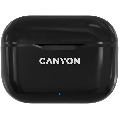 CANYON TWS-3 Bluetooth headset, with microphone, BT V5.0, Bluetrum AB5376A2, battery EarBud 40mAh*2+Charging Case 300mAh, cable length 0.3m, 62*22*46mm, 0.046kg, Black - image 3